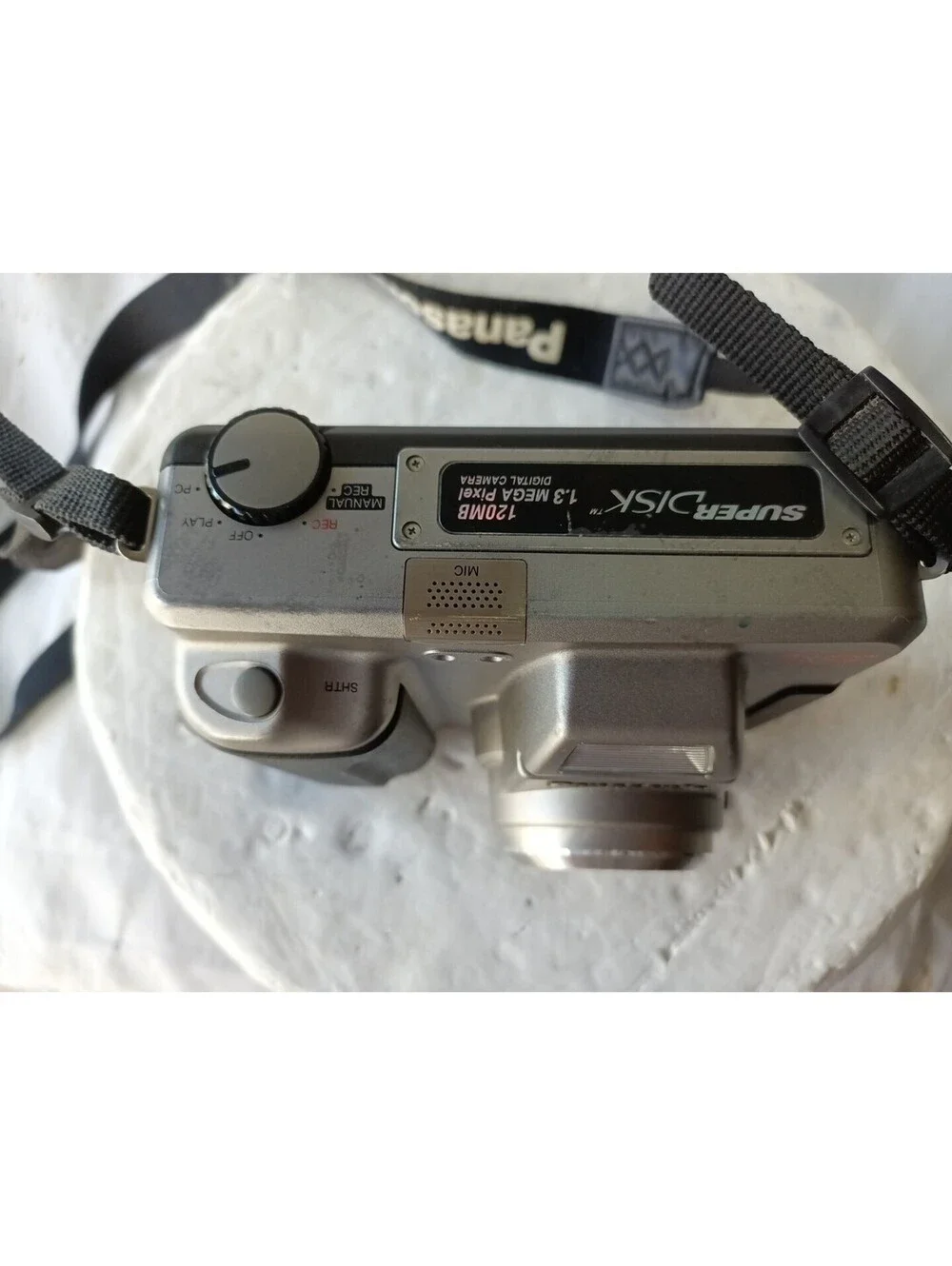 Panasonic PV-SD4090 PalmCam 1.3MP SuperDisk Camera 3x Zoom 1999 Vintage Tested
